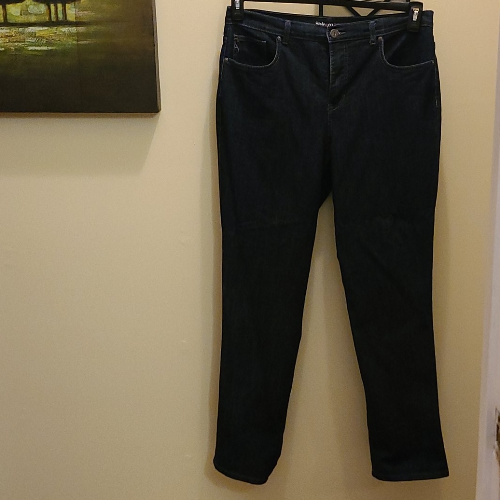 Style & Co Dark Blue Jeans